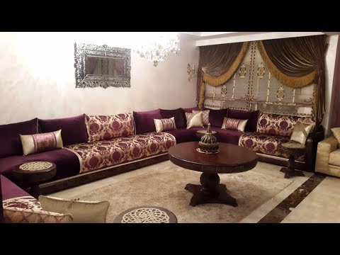 موديلات صالون مغربي - ديكورات صالونات كلاسيكية 12929