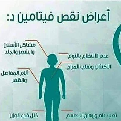 نقص فيتامين د - اعراض نقص فيتامين د 5093 1