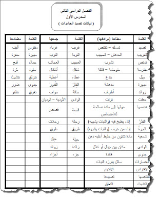 معاني الكلمات العربية - الكلمات العربية ومفاهيمها 2361 1