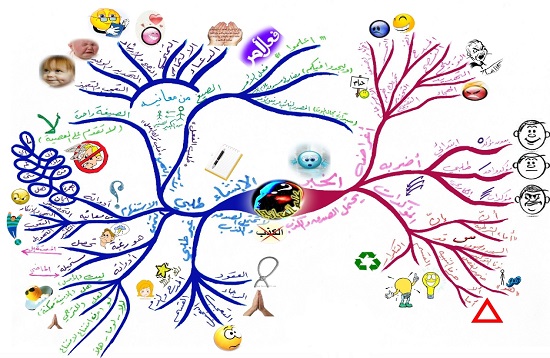 خريطة ذهنية للمذاكرة - كيف تصنع مخطط للاستذكار 12152 2