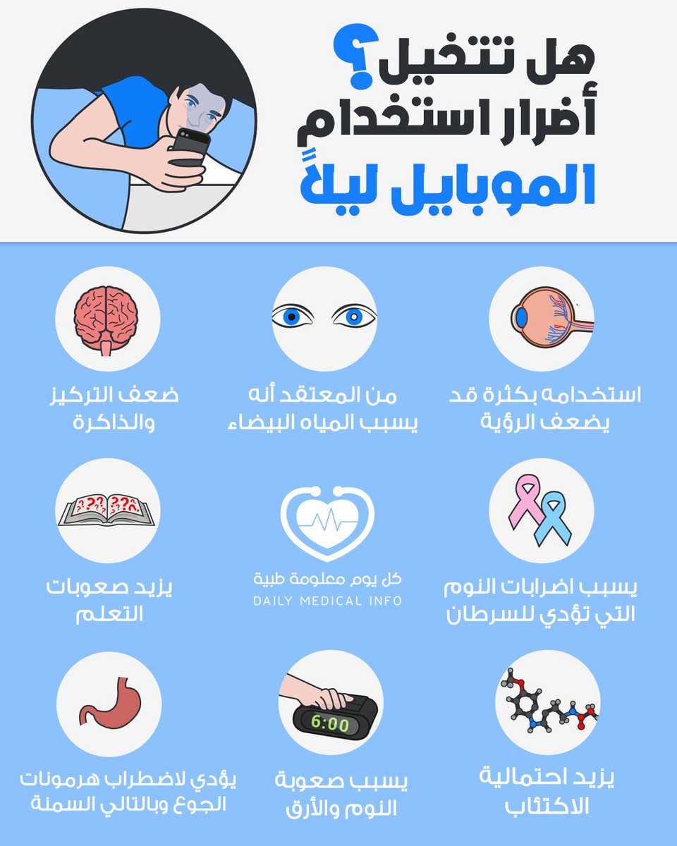 معلومة طبية , لهم المعلومات الطبيه