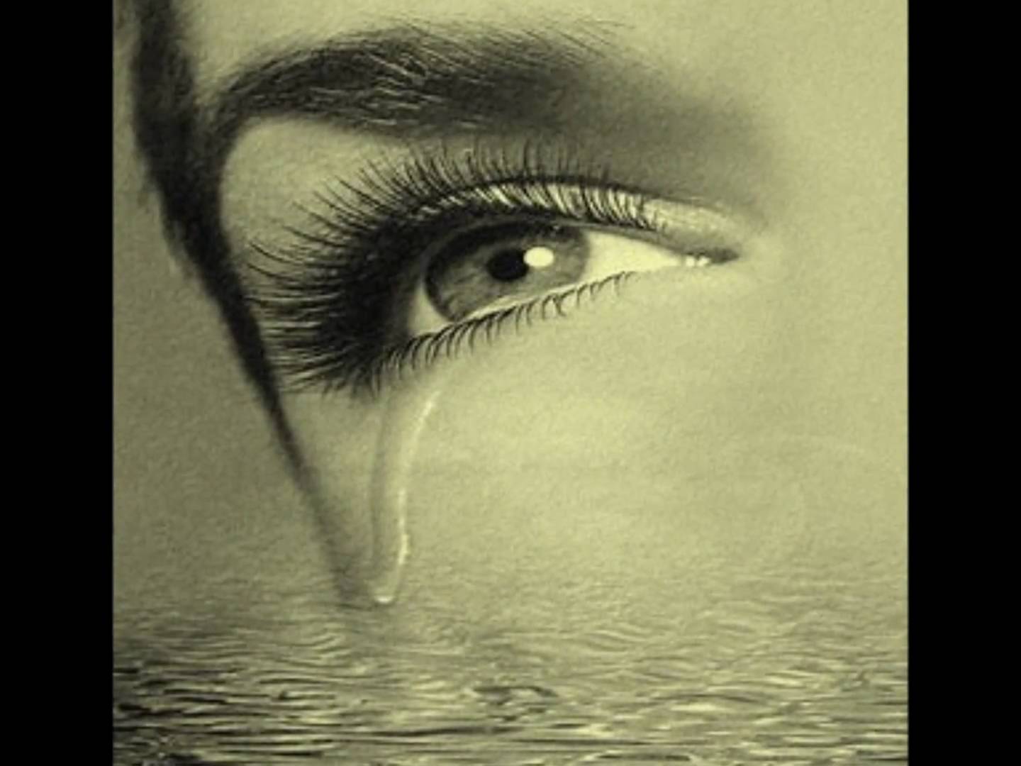 صور دموع , صورة حزينة لاصعب دمعة معنى الحب